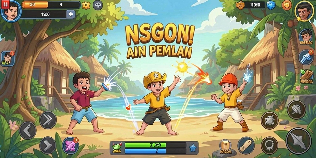 Tampilan antarmuka yang fresh dan menarik.