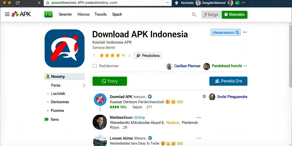 Tampilan layar awal yang menarik dan user-friendly.