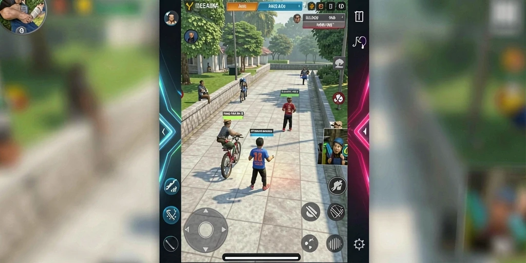 Screenshot menunjukkan tampilan antarmuka yang menarik.