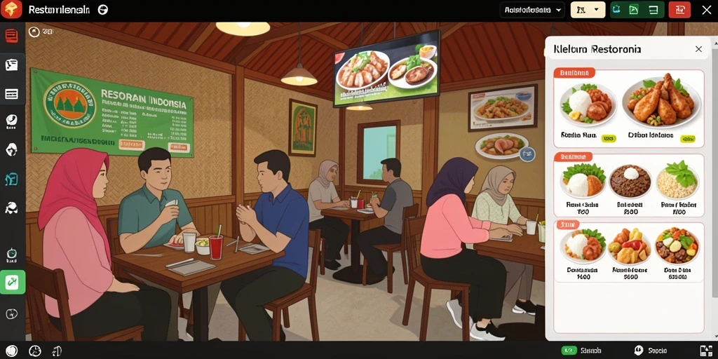 Tampilan antarmuka utama BOKEDOMINO yang menarik.