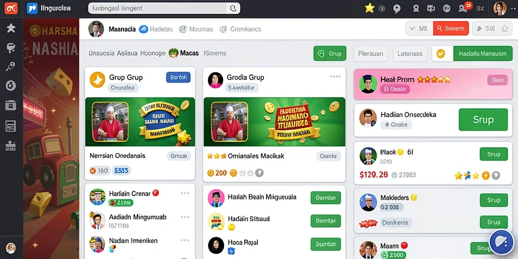 Screenshot menampilkan aksi seru dalam permainan.
