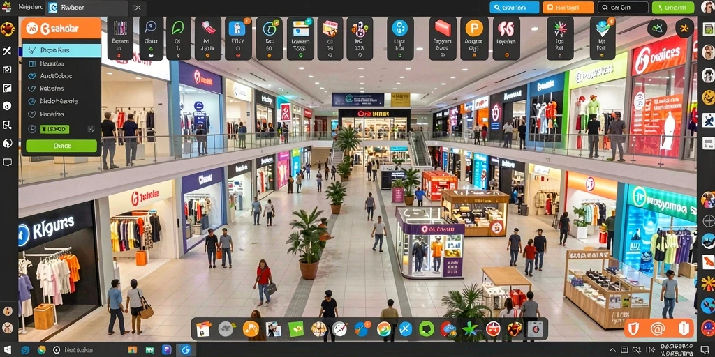 Screenshot menunjukkan aksi seru karakter utama.