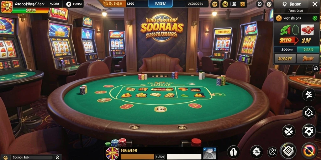 Screenshot menampilkan antarmuka utama DUNIA777 yang menarik.