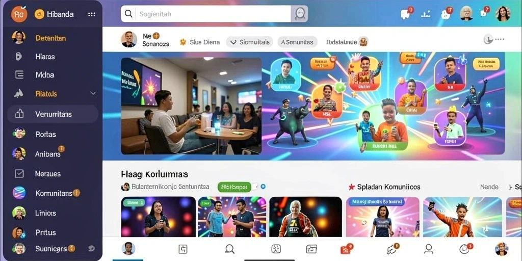 Tampilan antarmuka yang intuitif dan menarik.