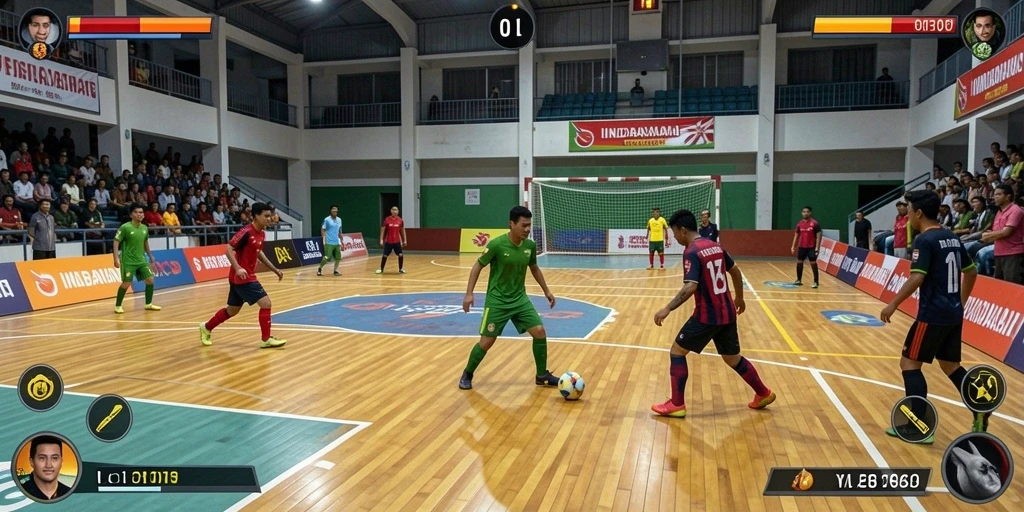 Tampilan utama aplikasi IDN789 yang menarik dan user-friendly.