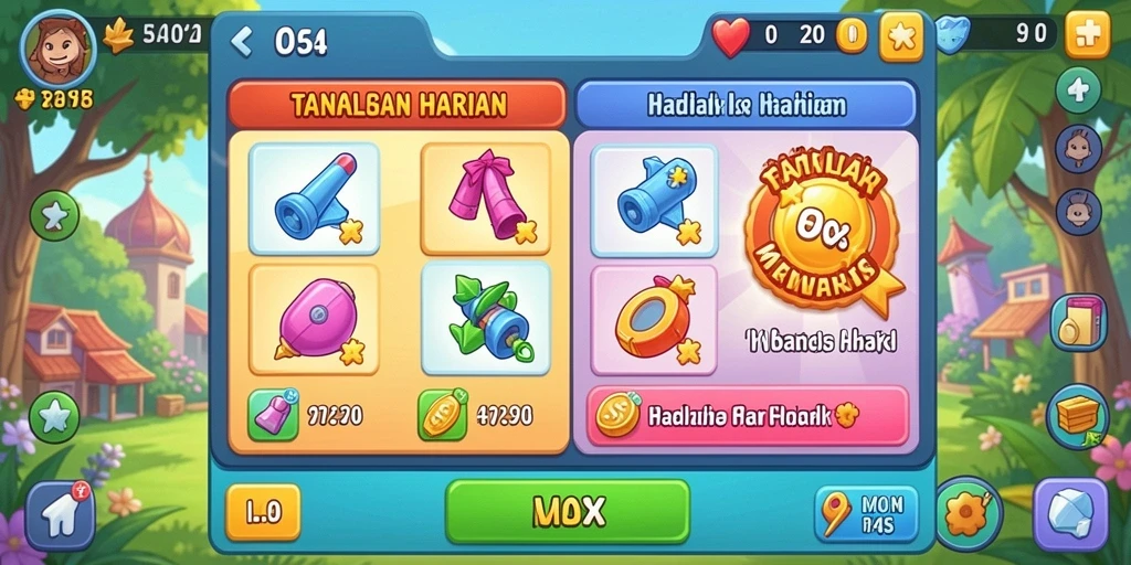 Tampilan antarmuka yang menarik dan mudah dinavigasi.