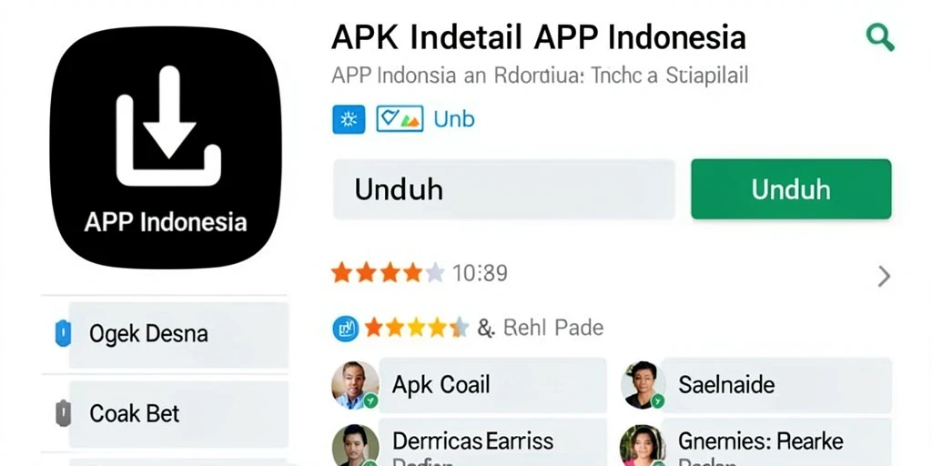 Tampilan grafis yang menarik dan penuh warna.
