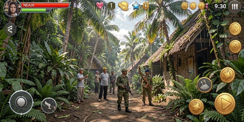 Tampilan antarmuka yang bersih dan modern.