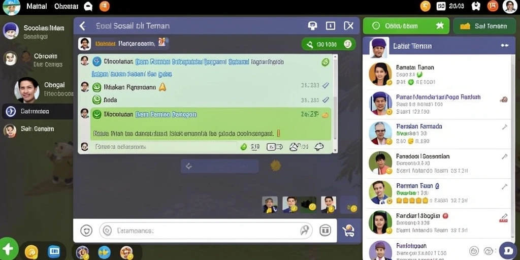 Tampilan antarmuka yang menarik dan mudah digunakan.