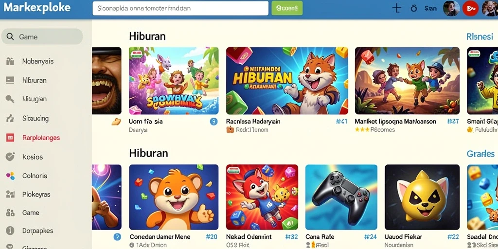 Tampilan antarmuka yang user-friendly.