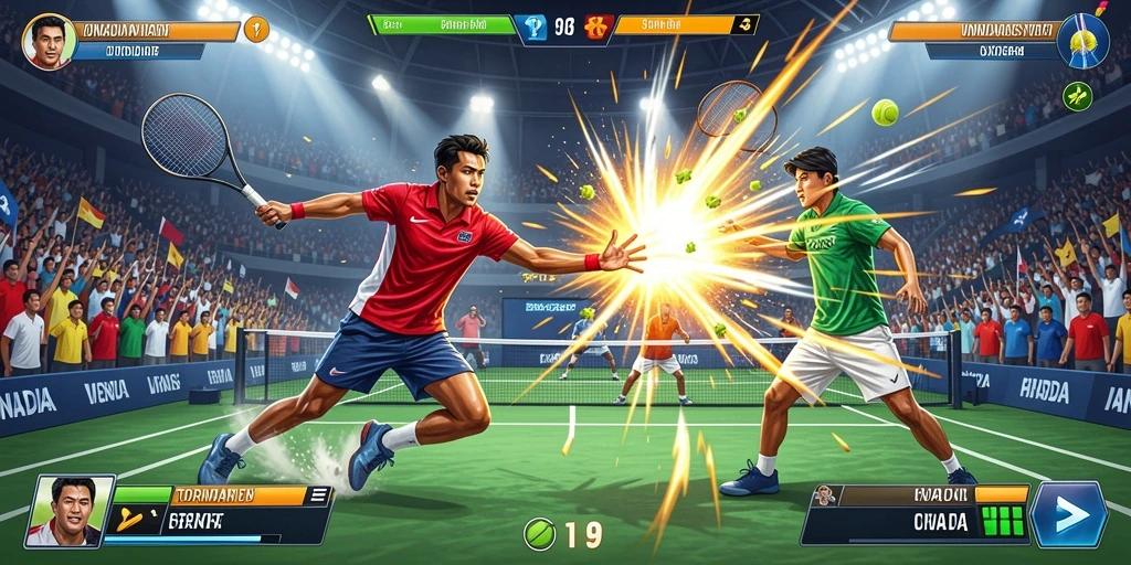 Tampilan permainan slot yang menarik dan interaktif.