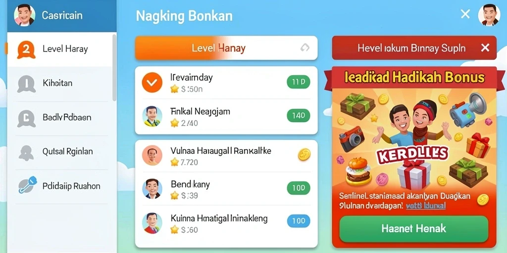 Tampilan antarmuka yang user-friendly