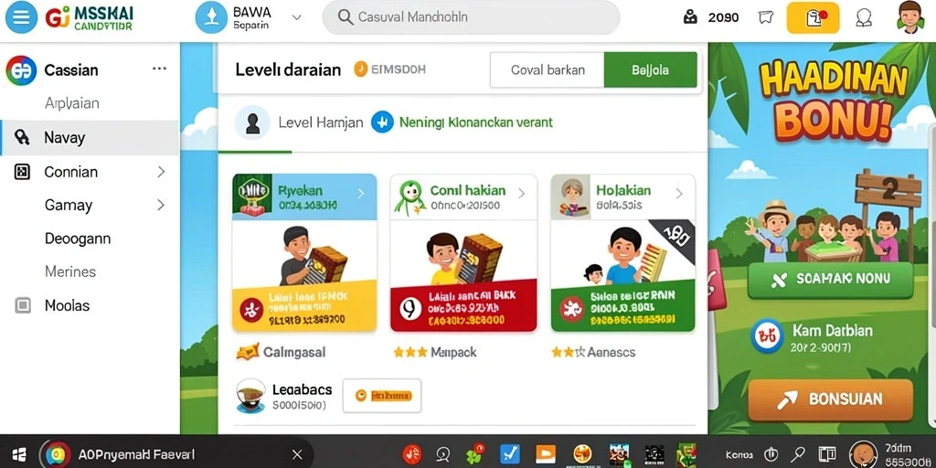 Karakter utama dalam aksi berani.