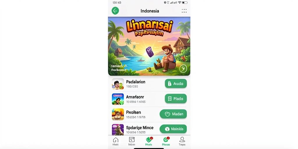 Tampilan antarmuka yang ramah pengguna.