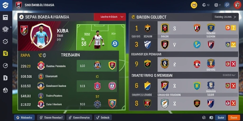 Tampilan dashboard utama dengan berbagai pilihan permainan.