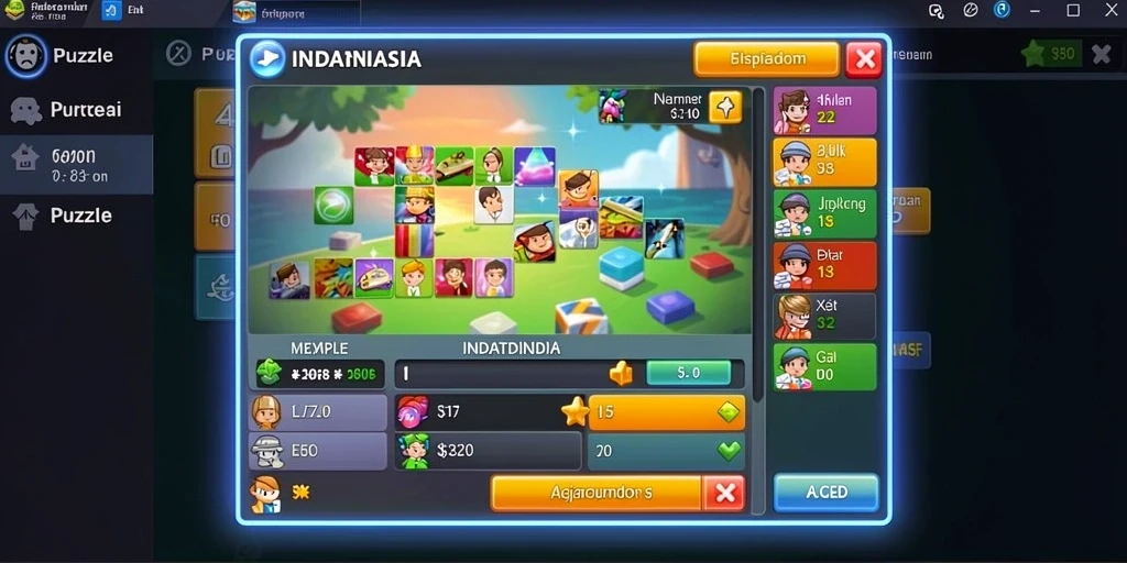 Tampilan antarmuka yang user-friendly.